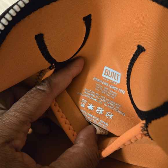 BUILT Gourmet Getaway Soft Neoprene Lunch Tote Bag - Lightweight Insulated - Picture 8 of 12